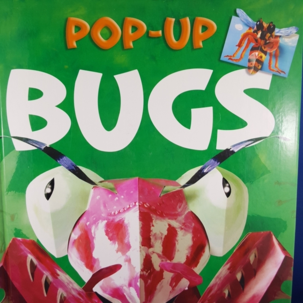 2/$20💥 Pop-Up BUGS Book, Hardcover c.2003
